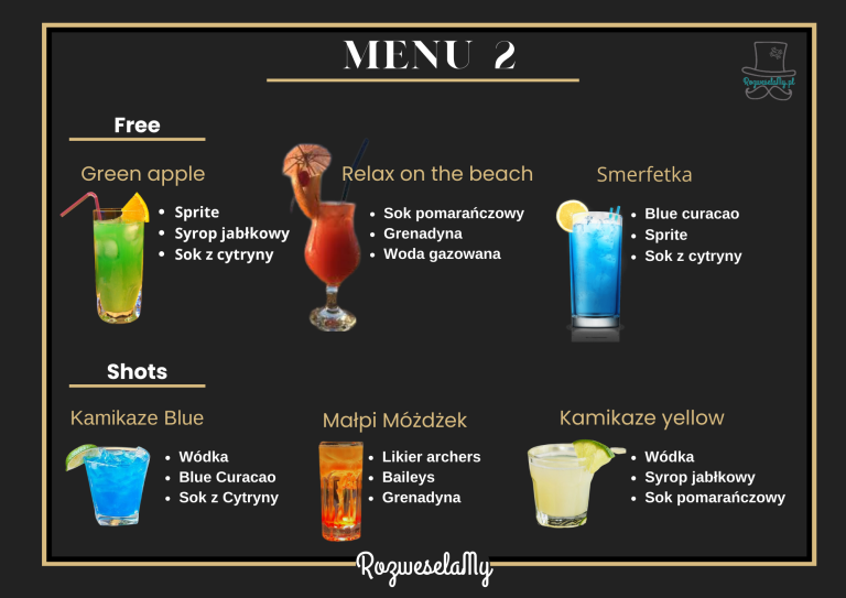 barman menu nr 2_