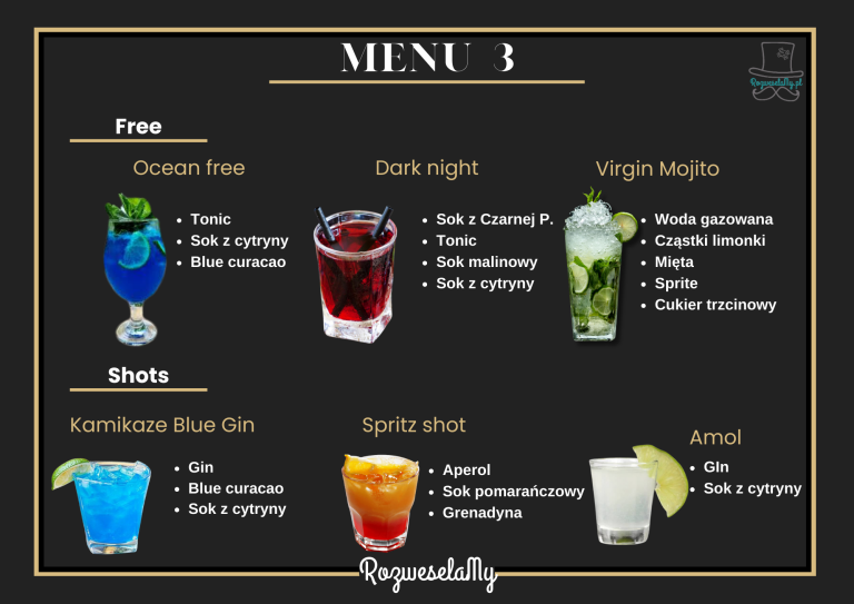 barman menu nr 3_